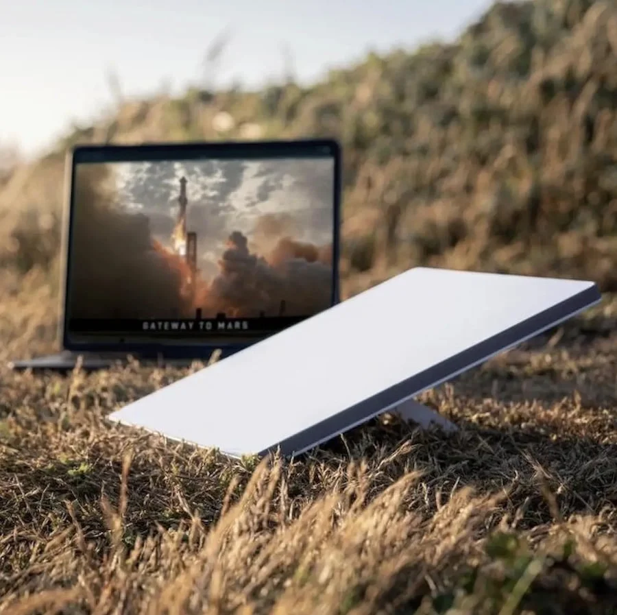 Marketing afbeelding Starlink schotel